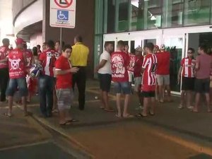 Em nota, CRB explica estratégia e nega desrespeito aos torcedores no desembarque em Maceió