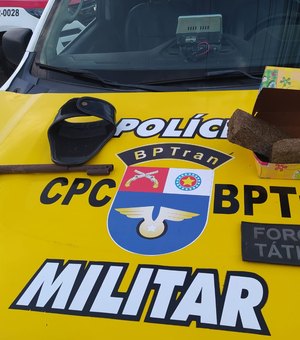 BPTran apreende drogas e arma de fogo durante operação