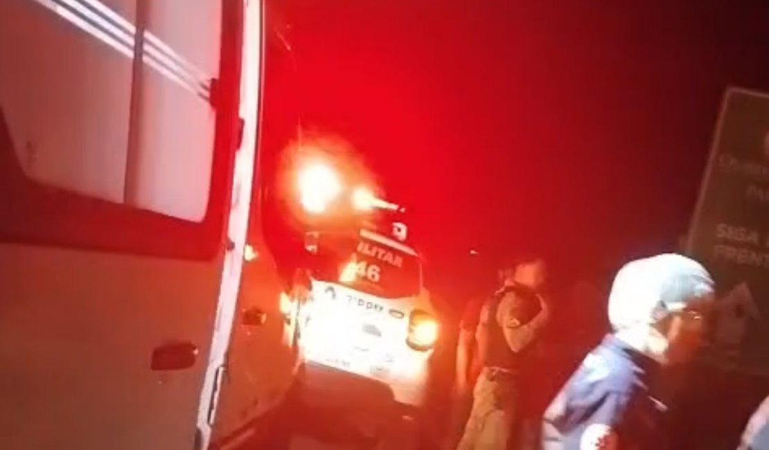 Motociclista morre após perder controle e sair da pista na AL-220 em Limoeiro de Anadia