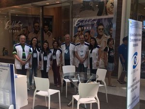 Vigilância atende população no Parque Shopping neste sábado