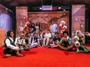 Companhia de Teatro Amarte estreia no Natal Luz de Palmeira com grande espetáculo