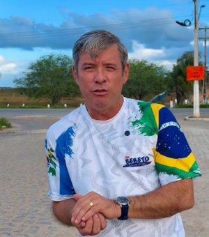 Cabo Bebeto denuncia abandono da Estrada do Feijão e cobra conclusão da obra