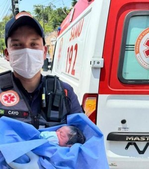 Parto de emergência é realizado na casa de gestante no bairro do Trapiche, em Maceió