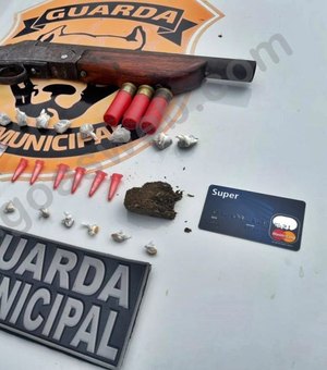 Jovem considerado “Terror do Roteiro” é preso com drogas e espingarda 12 em Teotônio Vilela