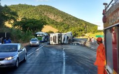 Acidente ocorreu em trecho da BR-101