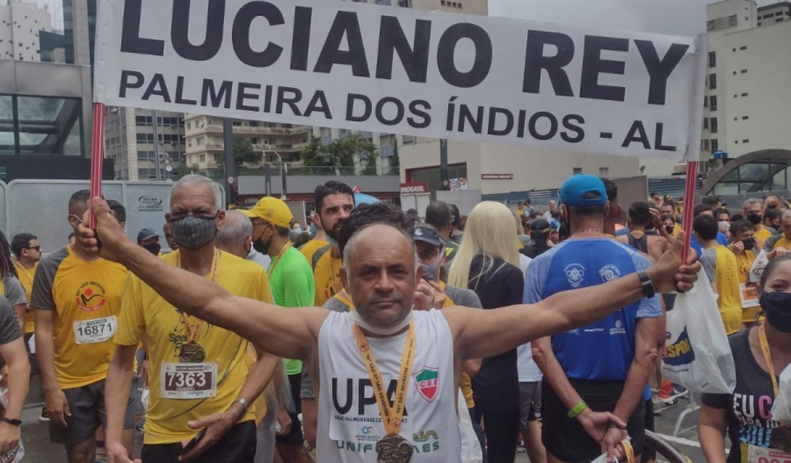 Cantor e maratonista de Palmeira dos Índios participa da tradicional corrida de São Silvestre