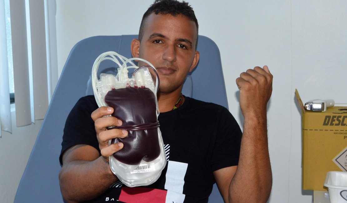 Hemoal promove coletas externas de sangue em Coruripe e Arapiraca nesta quinta-feira
