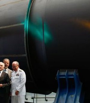 Temer destaca importância da construção de submarinos em Itaguaí