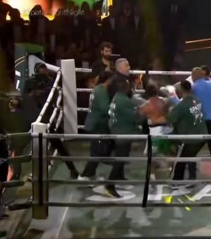 Duelo entre Popó Freitas e Wanderlei Silva termina em briga generalizada