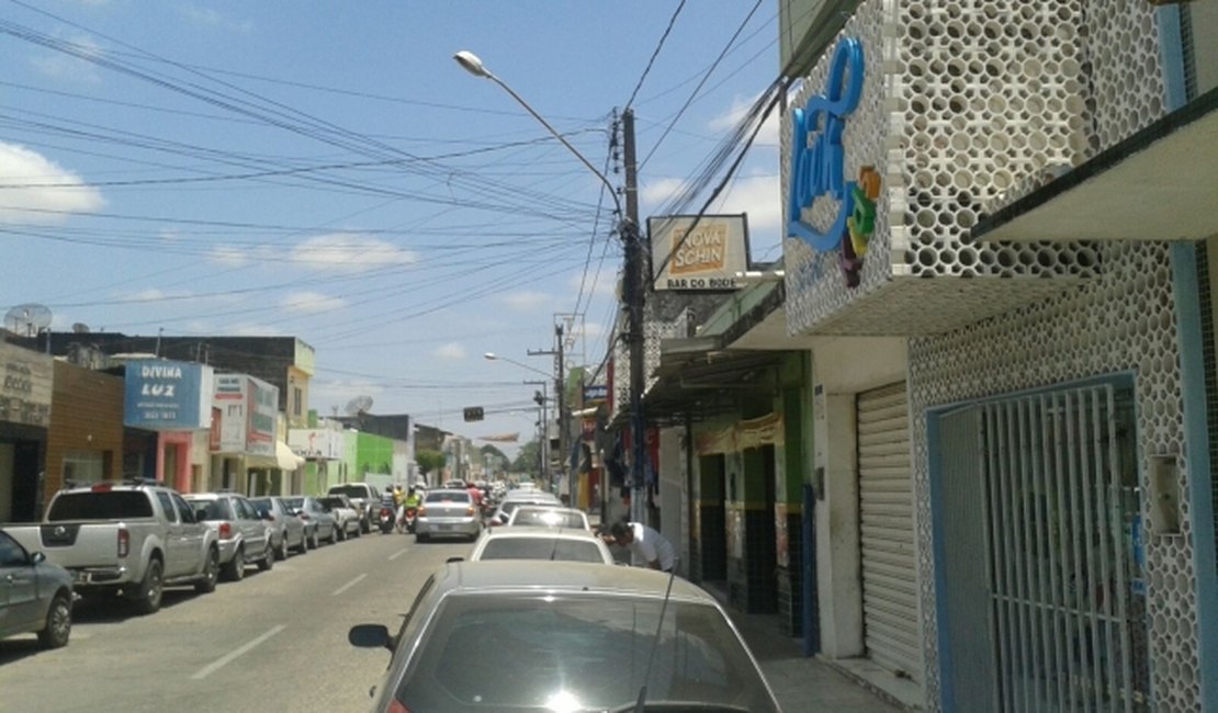 Loja em Arapiraca é arrombada durante a madrugada