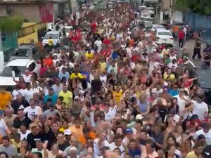 Renan Filho é recebido por 10 mil pessoas em União dos Palmares