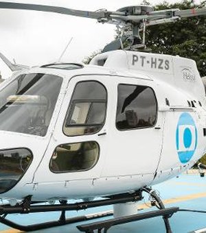 Helicóptero da Globo é atingido por tiros no Morro da Mineira, no Rio