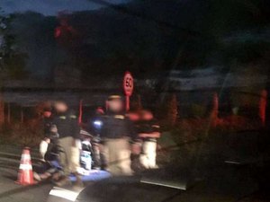 Andarilho morre ao ser atropelado na BR-316, em Satuba
