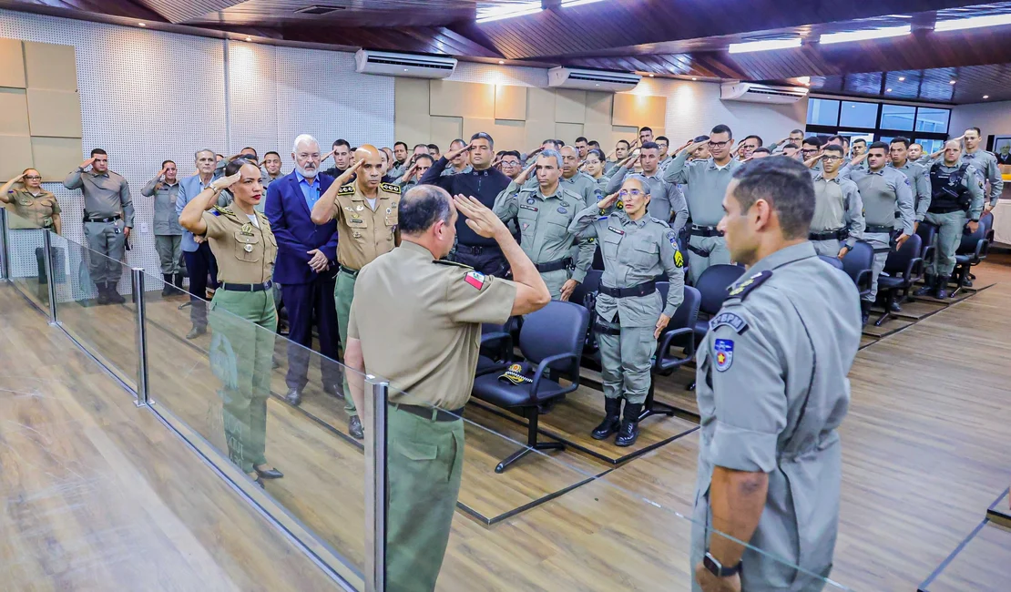 PM celebra recorde na redução de crimes em Arapiraca durante cerimônia da corporação