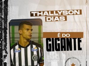 ASA anuncia o retorno do lateral-esquerdo Thallyson Dias