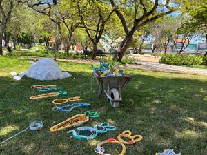 Vila de Páscoa começa a ser montada no Parque Centenário, em Maceió