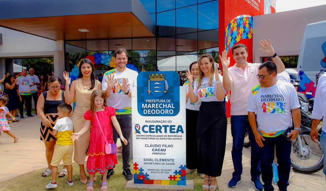 Marechal inaugura primeiro Centro de Referência em Transtorno do Espectro Autista de Alagoas