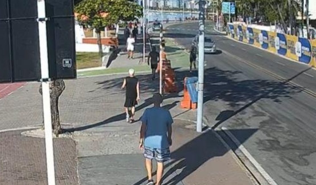 Câmeras identificam veículo e responsável por atropelamento de corredora na Ponta Verde