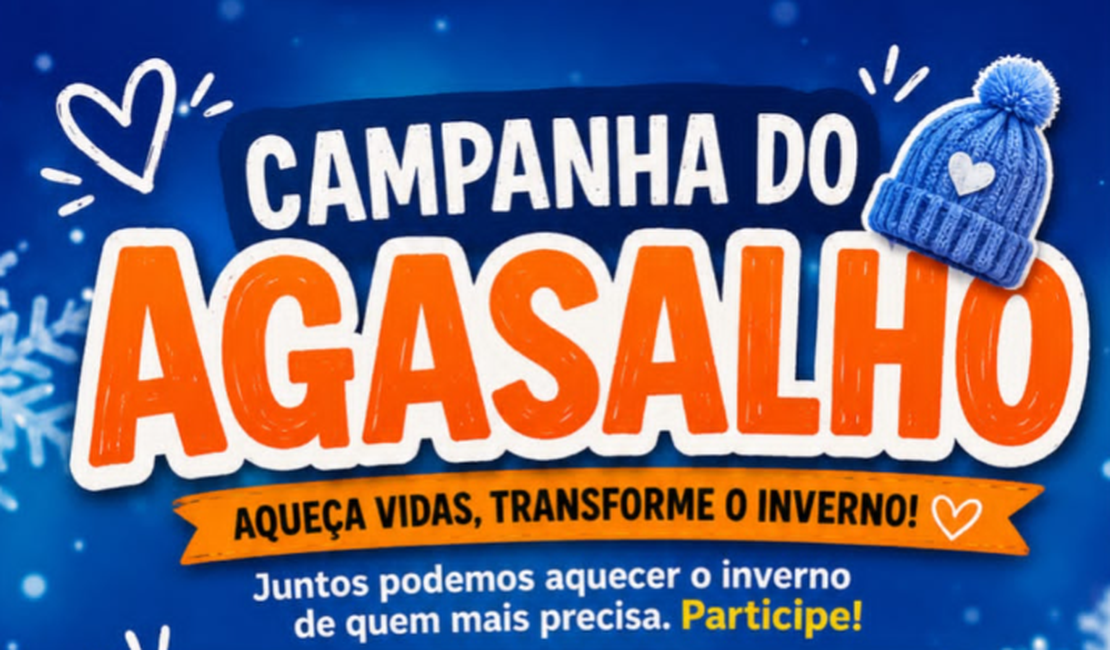 Prefeitura lança Campanha do Agasalho em Palmeira dos Índios para ajudar famílias durante o inverno