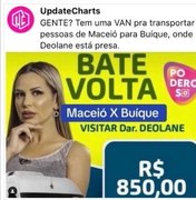 É meme? Excursão em van para “ver Deolane” no presídio custa R$ 850