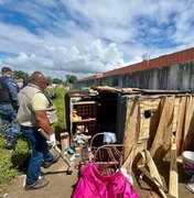 Prefeitura remove estruturas irregulares ligadas ao crime no Benedito Bentes