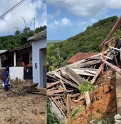 Chuvas provocam estragos e deixam famílias desabrigadas em Coqueiro Seco