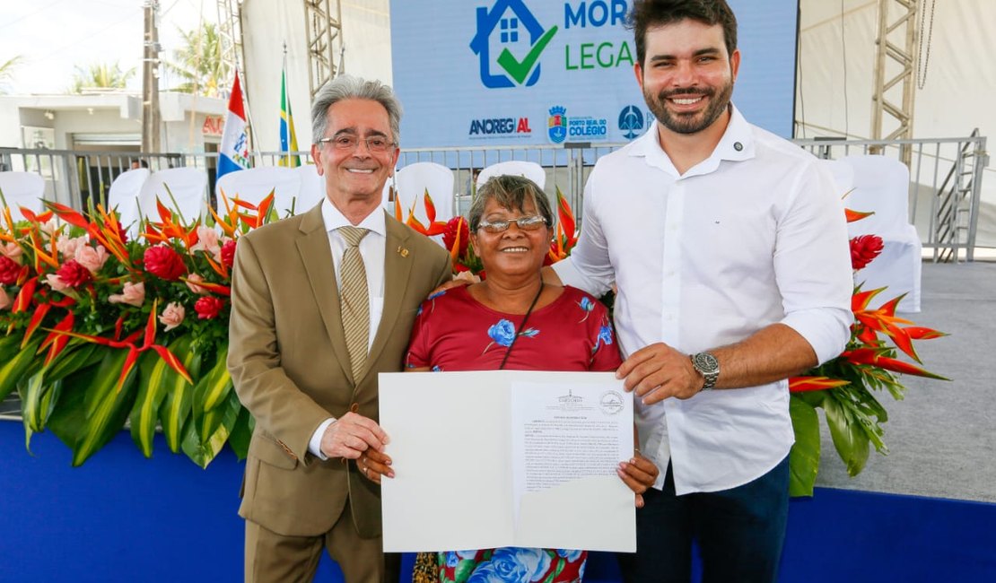 Moradia Legal regulariza 40 imóveis em Porto Real do Colégio