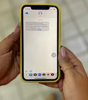 Defesa Civil Municipal reforça importância de receber alertas de risco no celular