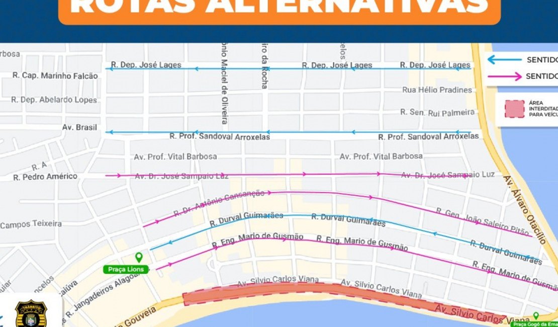 Abertura do Natal de Todos Nós modifica trânsito da orla nesta quarta-feira (7)