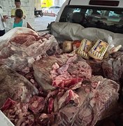 Vigilância Sanitária apreende 500 kg de carnes no Benedito Bentes