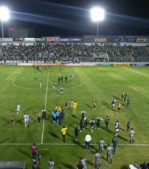 Operário se pronuncia após confusão em jogo contra o ASA e denuncia falha na segurança