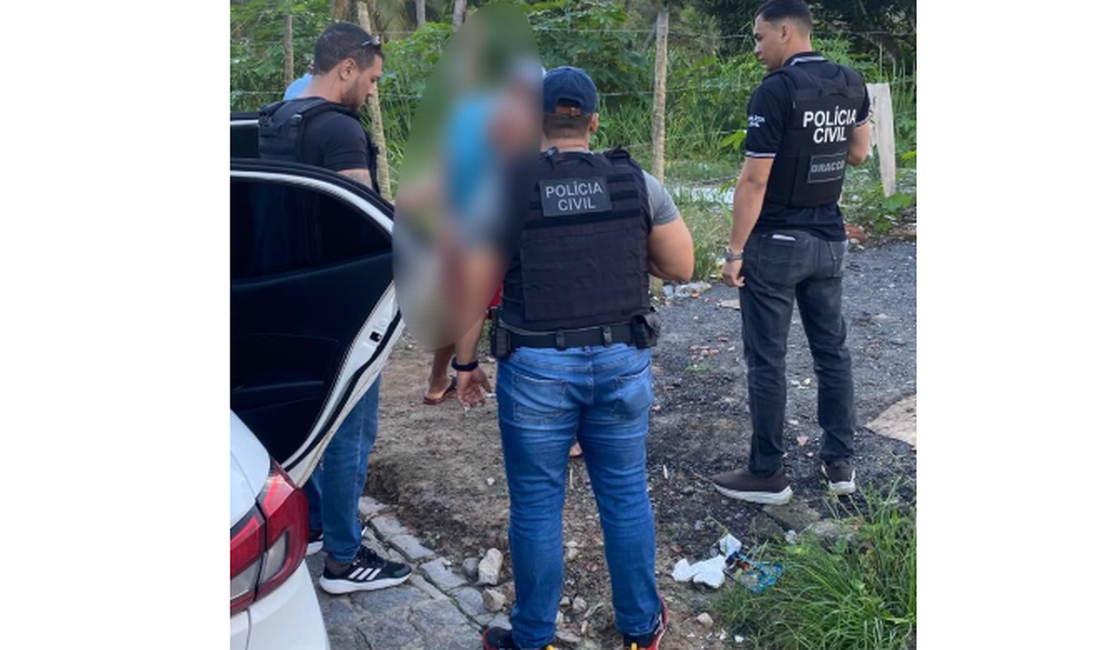 Homem de 38 anos é preso por homicídio qualificado em Maceió