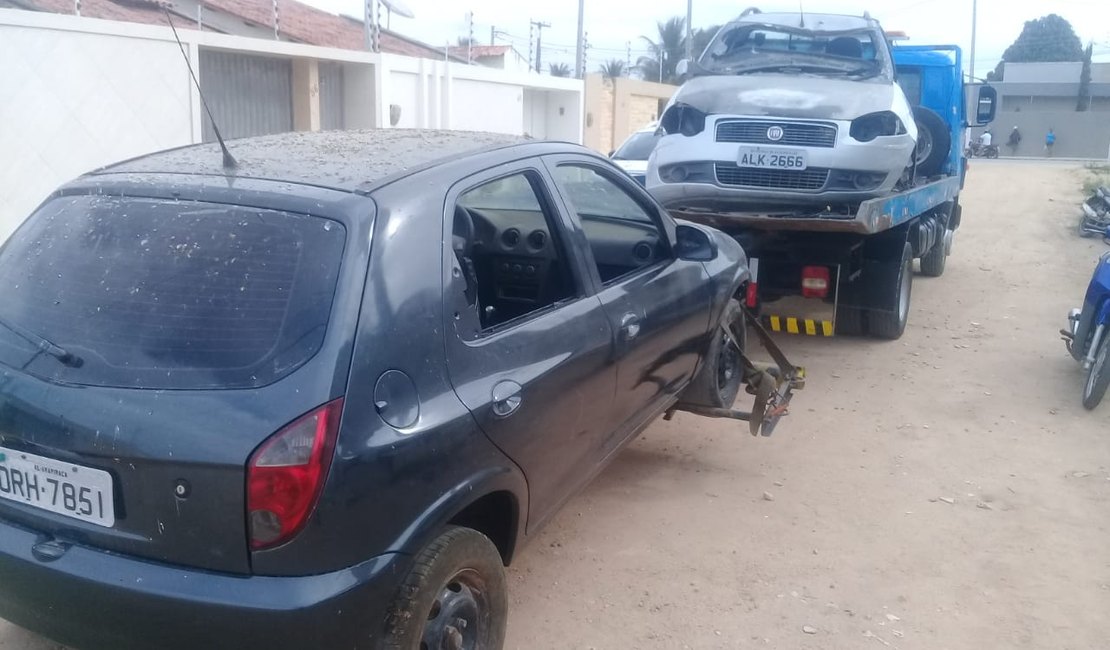 [Vídeo] Ação policial suspende desmanche de veículos em Arapiraca 