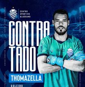 CSA anuncia chegada de goleiro Thomazella
