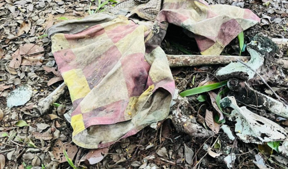 Trabalhadores rurais encontram ossada humana na fazenda Pituba, em Coruripe