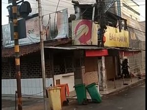 Teto de bar em Rio Largo pega fogo na manhã desta quinta-feira (24)