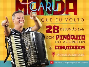 Quadrilha Mandacaru faz live beneficente com show de forró