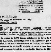 Documentos contrariam versão do Exército para morte de militantes