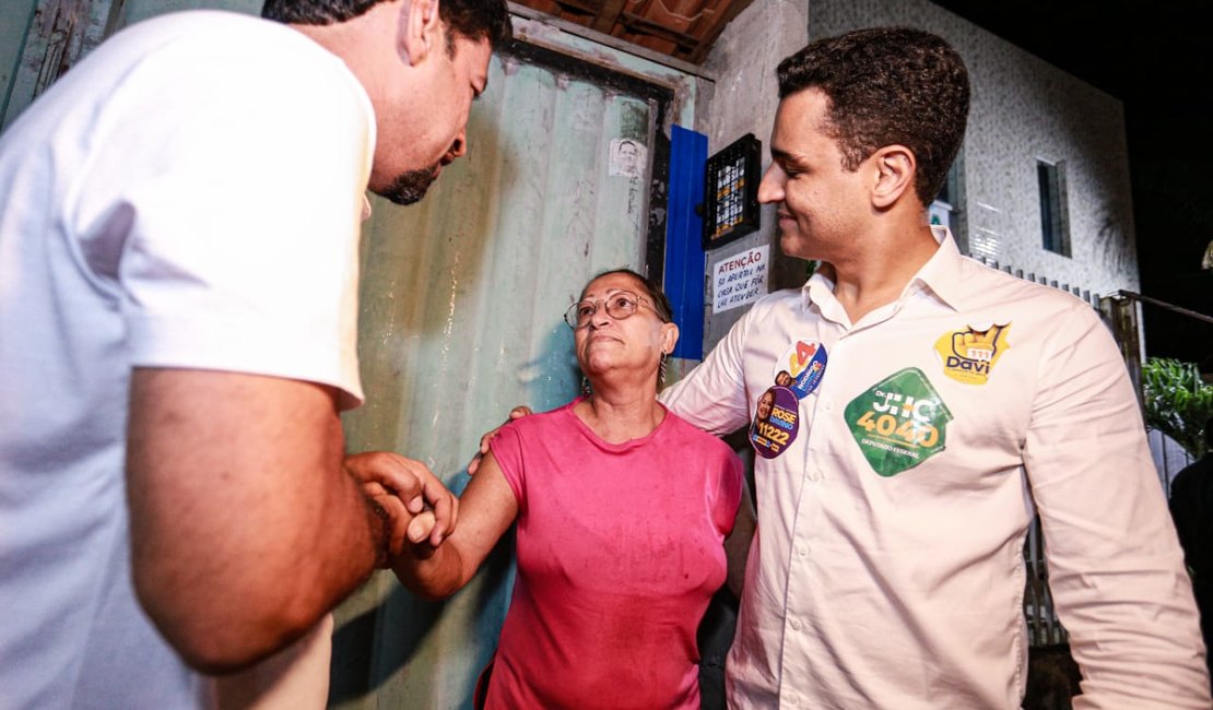 Rodrigo Cunha vai crescer ainda mais nas pesquisas para governador, diz JHC em caravana no Clima Bom