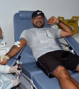 Hemoal realiza ações para coleta de sangue em Maceió e em mais dois municípios