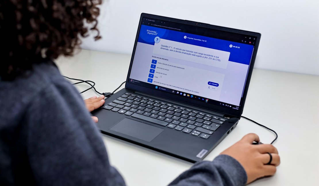 Segunda tentativa gratuita para exames teórico e prático da CNH já está valendo em AL