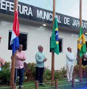 Prefeito inaugura obras para celebrar 65 anos de Japaratinga