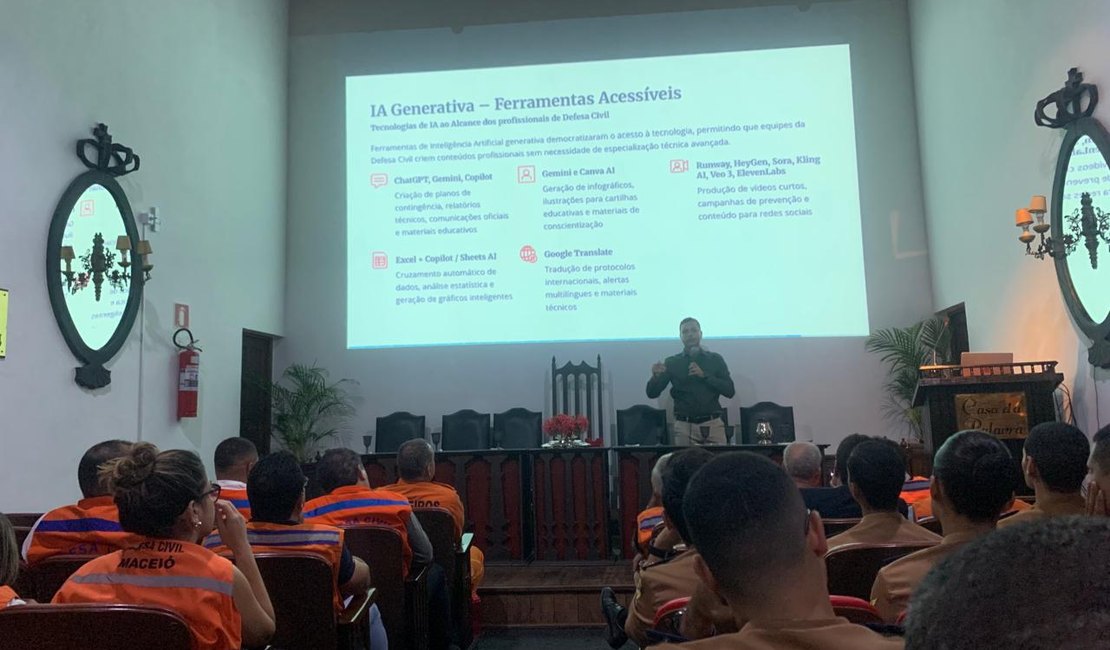 Palmeira dos Índios participa de seminário sobre gestão de riscos e desastres em Maceió