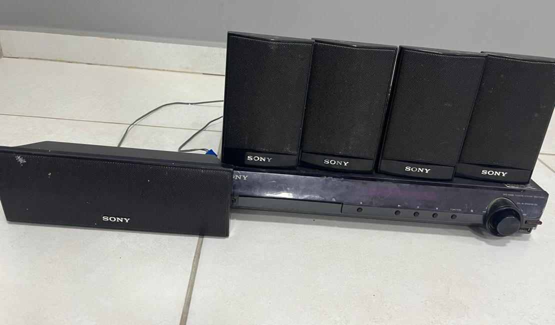 Polícia apreende aparelho sonoro por causa de perturbação na cidade de Colônia Leopoldina