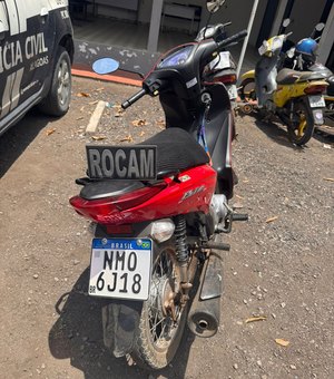 Moto roubada é recuperada por militares da Rocam em Arapiraca