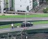 Motociclista fica ferido após colisão com carro no viaduto João Lyra, em Maceió