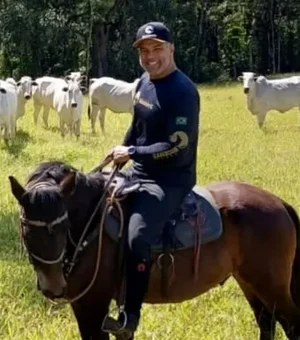 Longe da TV, Maurício Mattar cria cavalos em haras familiar