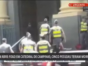 Homem invade Catedral de Campinas, mata quatro e comete suicídio