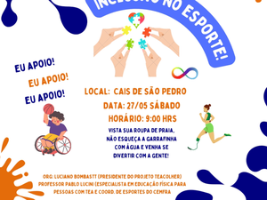 Crianças e jovens autistas de Arapiraca participam de Dia de Esportes e Lazer na Barra de São Miguel