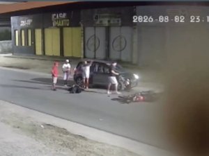 Grave acidente deixa motociclista morto após colisão frontal, em Penedo